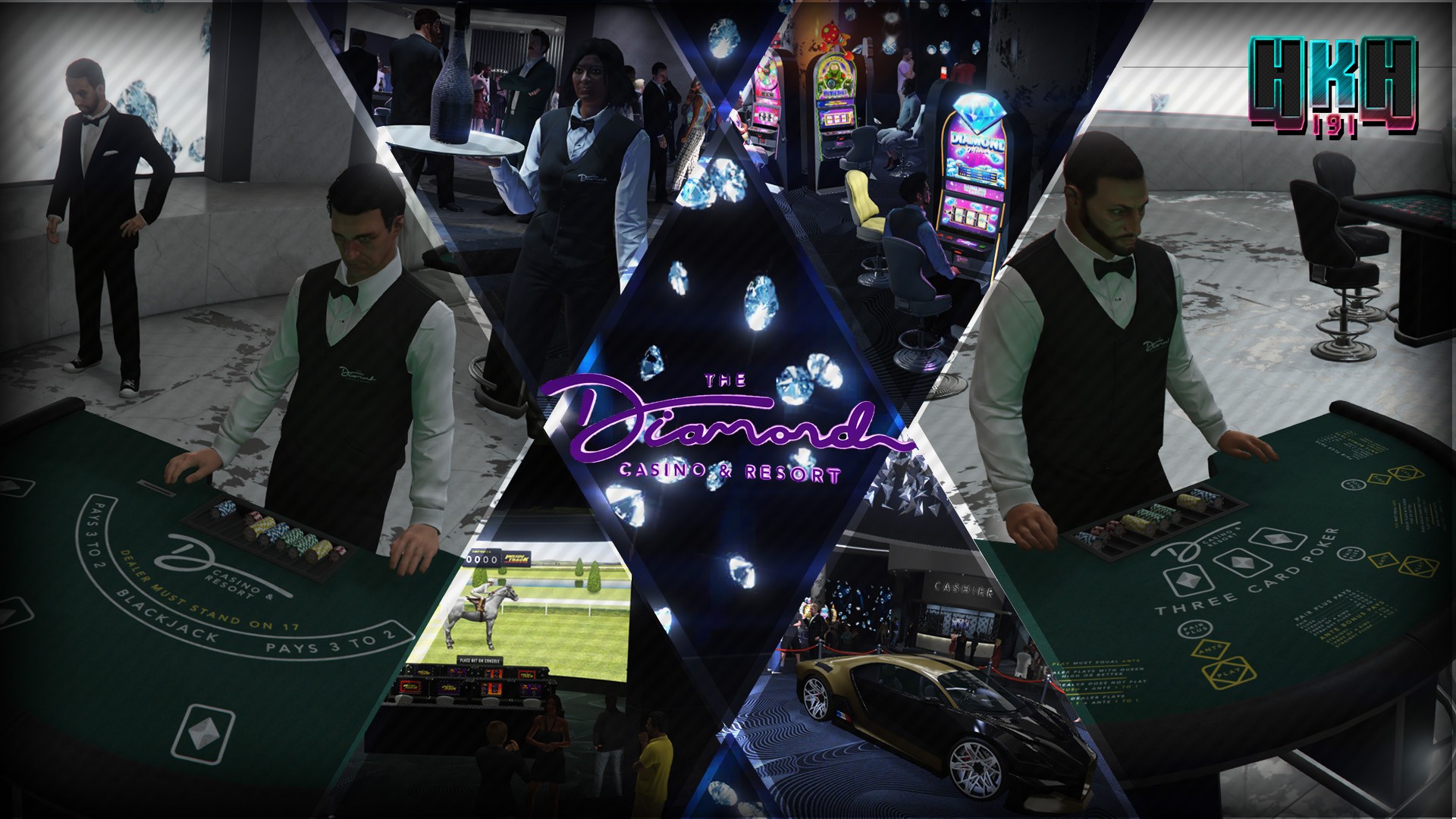 The Diamond Casino & Resort in GTA Online — blackjack, slots and the podium vehicle